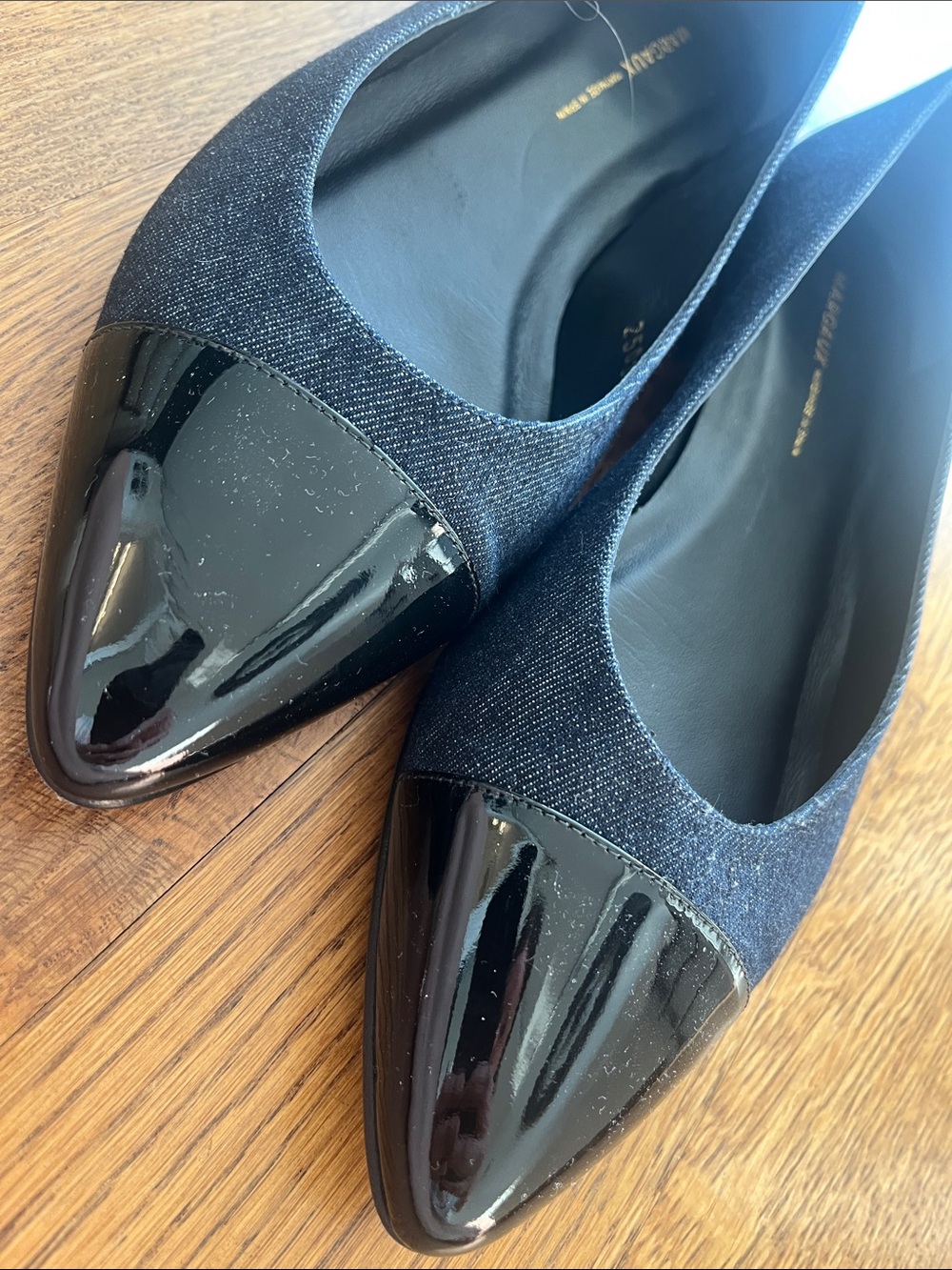 Margaux Flats Leather Handmade in Spain - Picture 3 of 6
